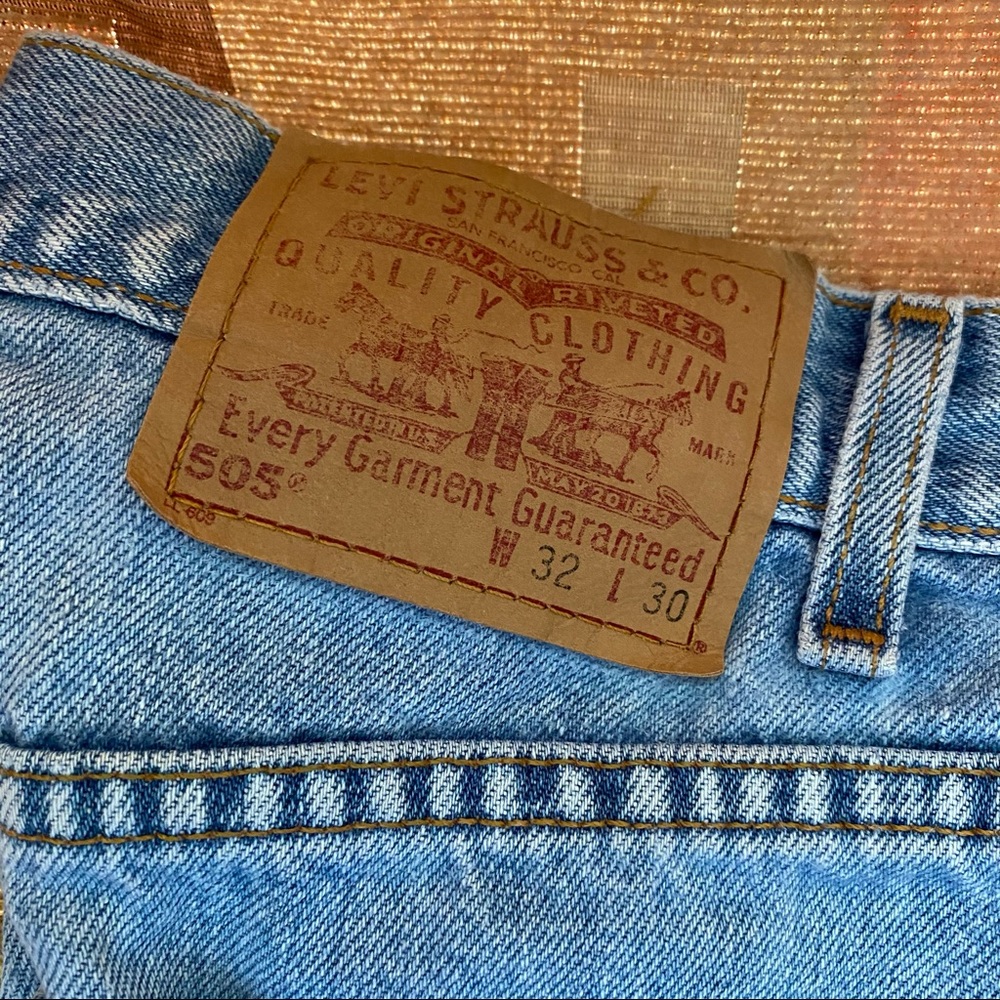 Vintage Levi’s 505’s